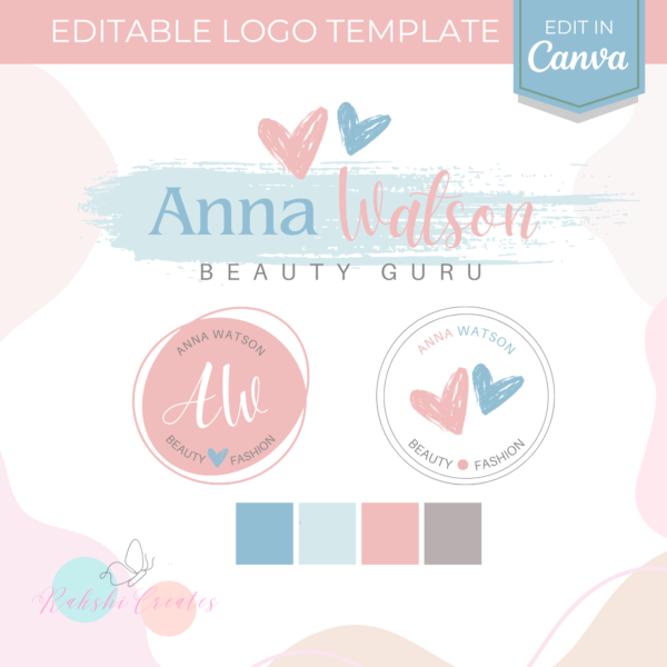 anna logo template