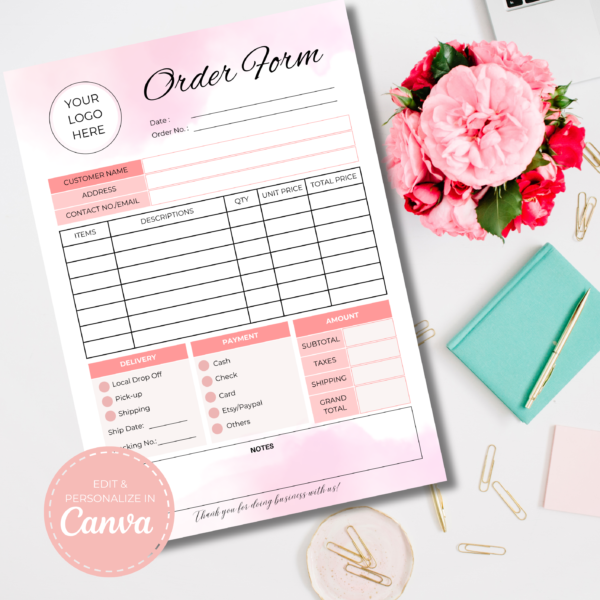 order form template