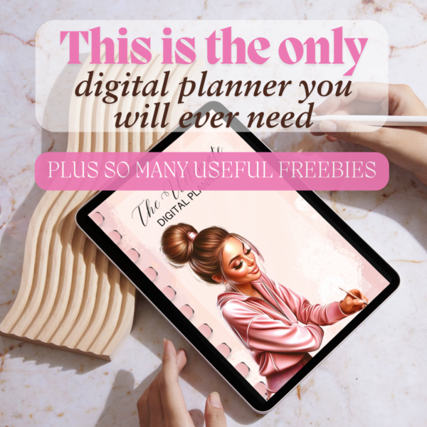 All in One Ultimate Life Digital Planner, Goodnotes Planner, iPad Android | Undated Planner - Image 3