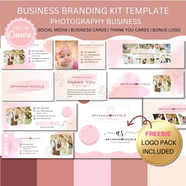 Social Media Branding Kit for Photography Business