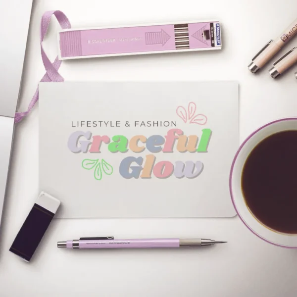 Graceful Logo Template | Small Business Editable Logo Template - Image 5