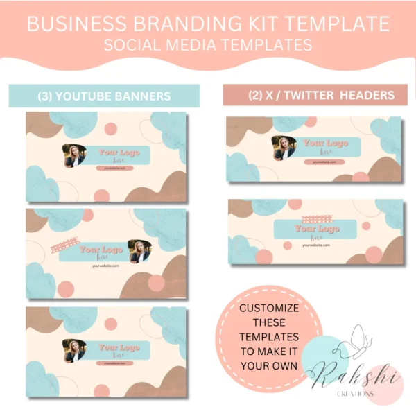 Social Media Branding Bundle for Small Business | Pastel Dream - Image 8