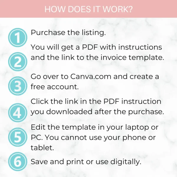 Order Form for Small Business | Editable Business Form | Canva Template | Cream Order Form - Image 7