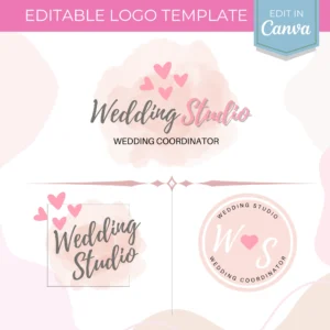 Wedding Studio | Feminine Logo Design for Business