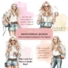 Girl Boss Motivational Clipart, High Quality Watercolor PNG Clipart with transparent background, PNG sublimation, Digital Planner Sticker