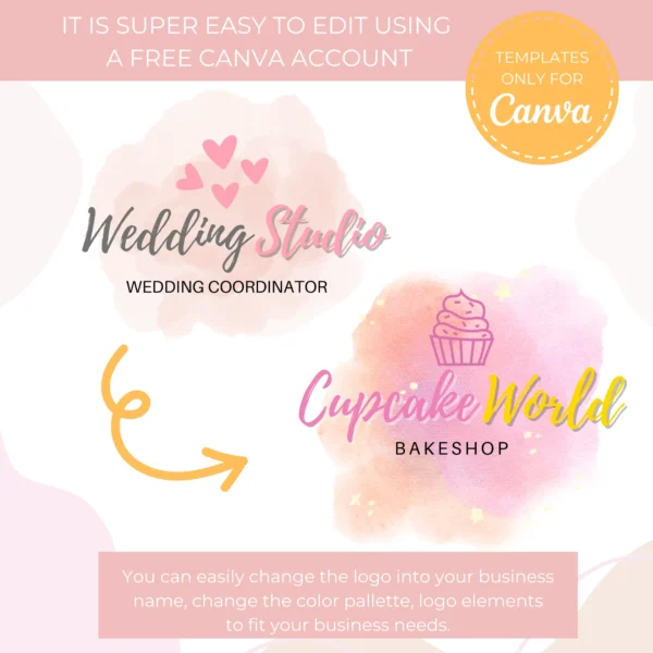 Wedding Studio | Feminine Logo Design for Business - Image 3