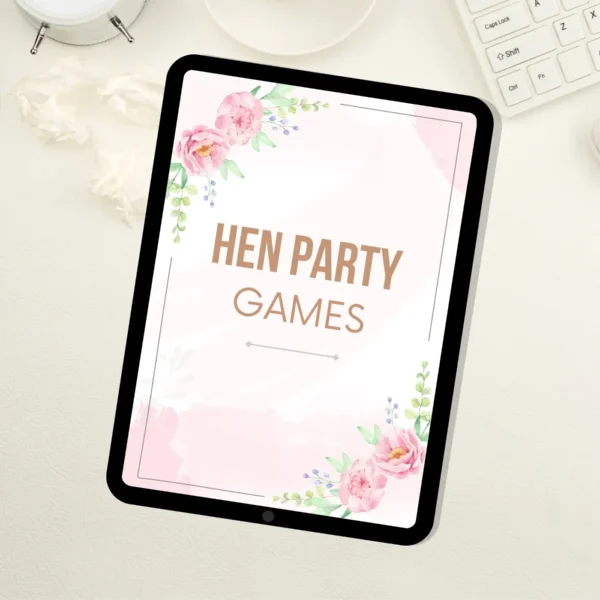 Bridal Shower Games Bundle, Editable Canva Template, Modern Bridal Shower Games - Image 2