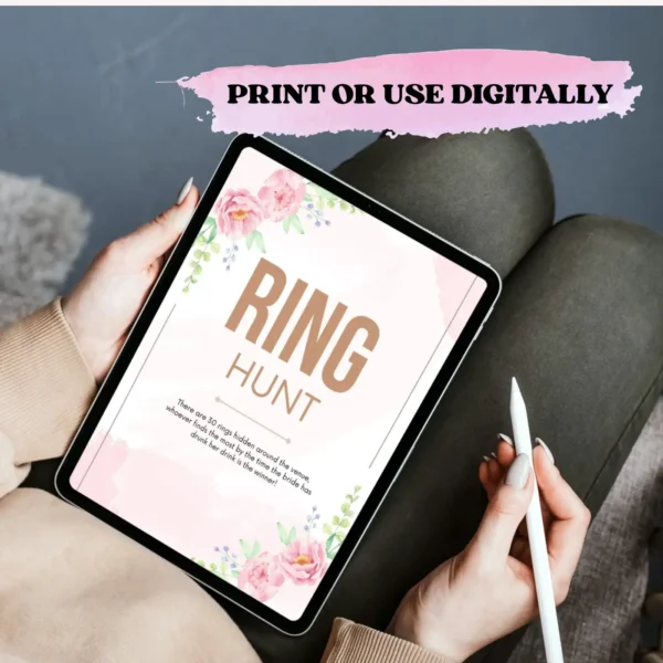 Bridal Shower Games Bundle, Editable Canva Template, Modern Bridal Shower Games - Image 6