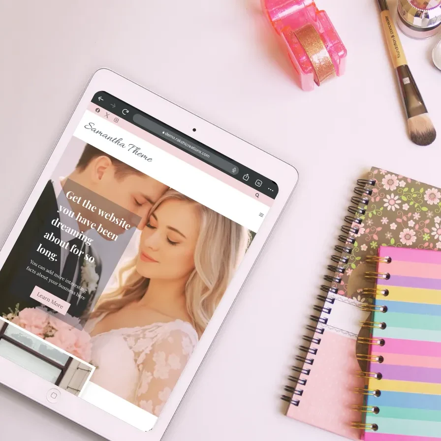 custom wordpress website design for female entrepreneurs