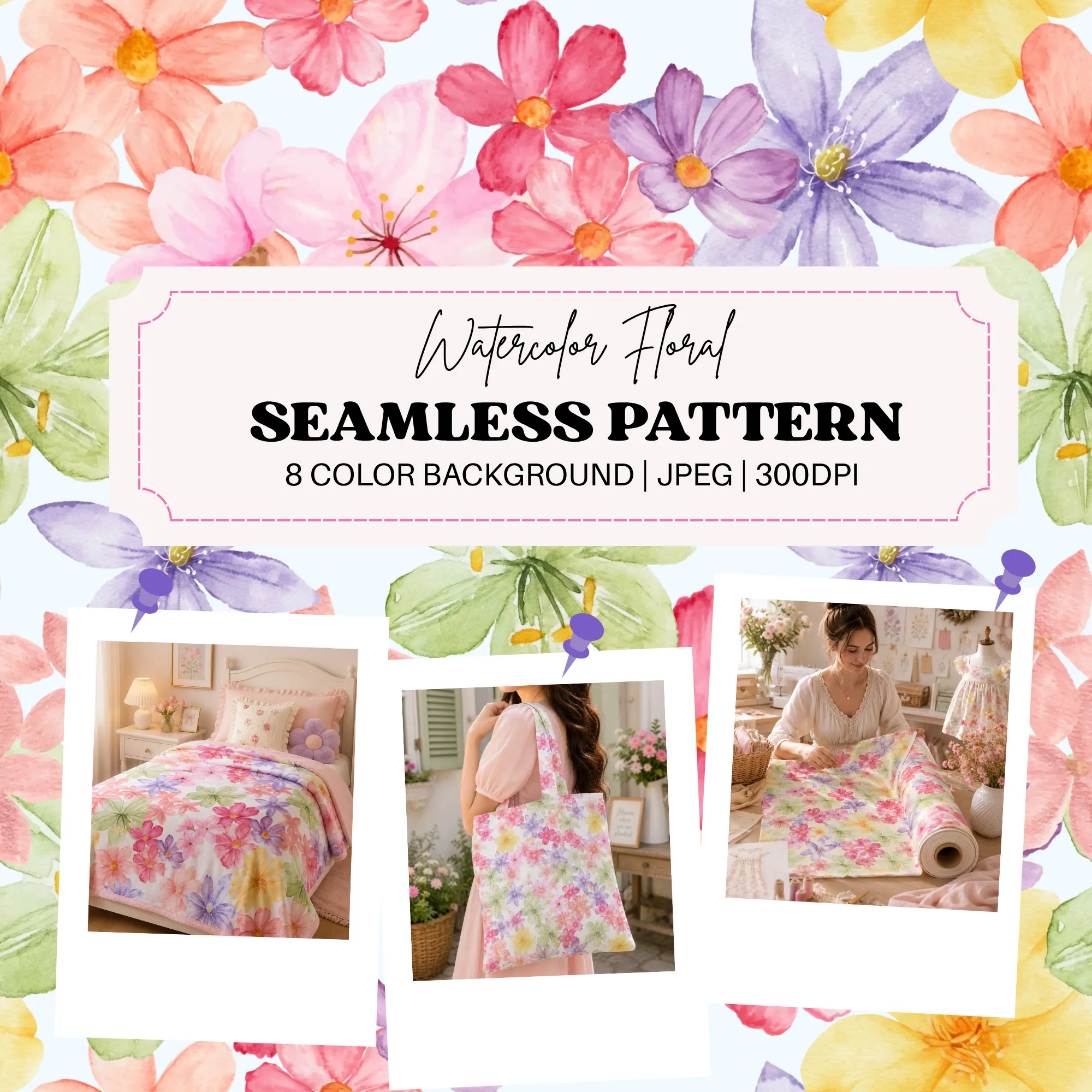 floral seamless pattern